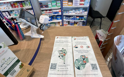Crenolibre fait la promotion de sa plateforme grâce au sac à pharmacie publicitaire